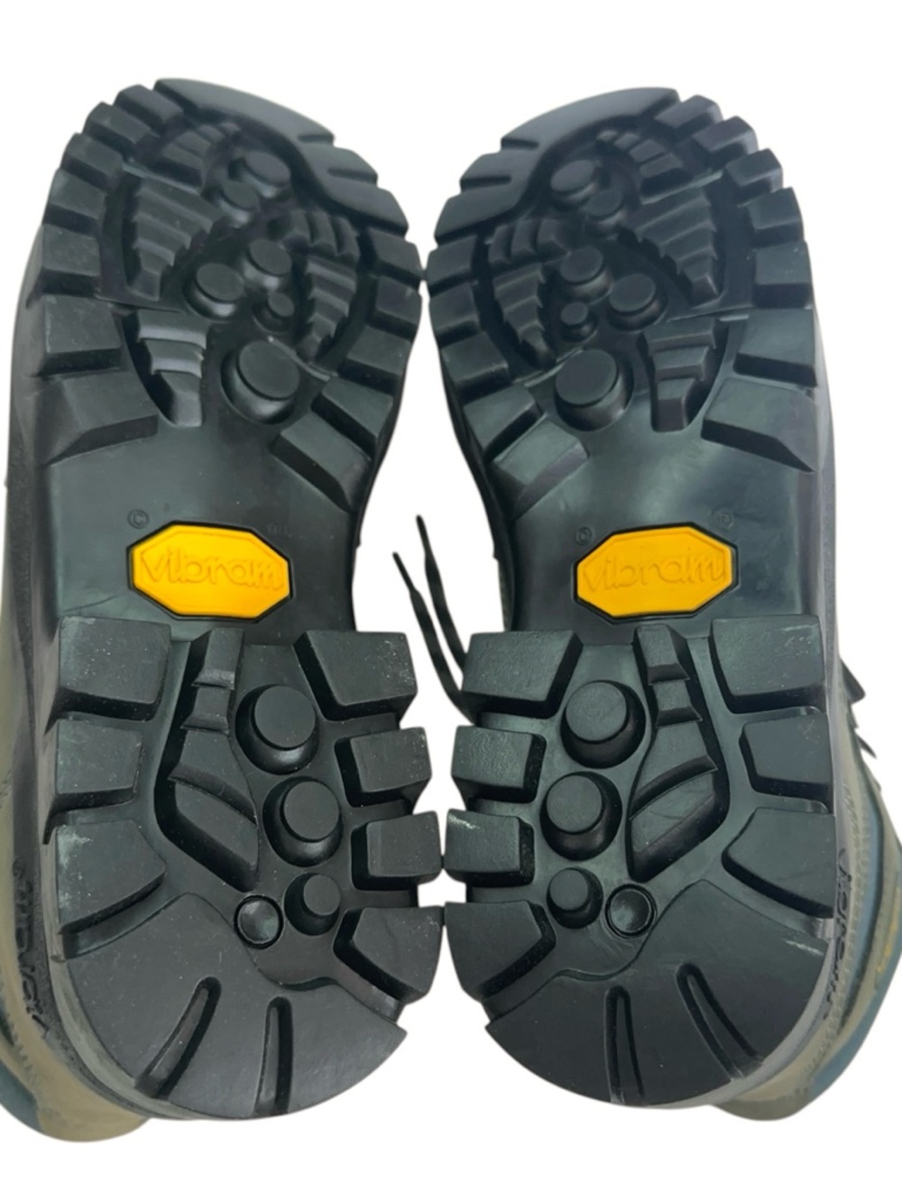 Cabela's Hiking Boots Womens Size 9 Gore-Tex Vibram Sole Leather Olive Green NEW - Picture 6 of 7